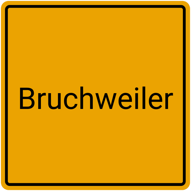 Meldebestätigung Bruchweiler