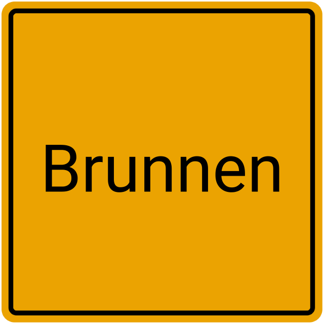 Meldebestätigung Brunnen