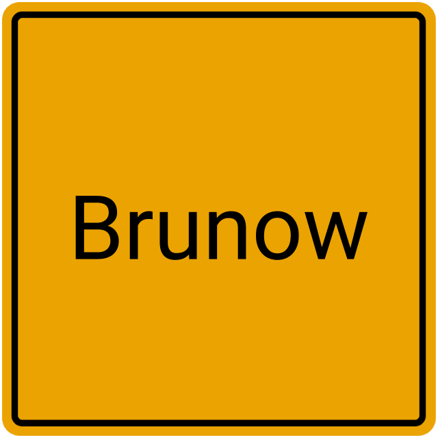 Meldebestätigung Brunow