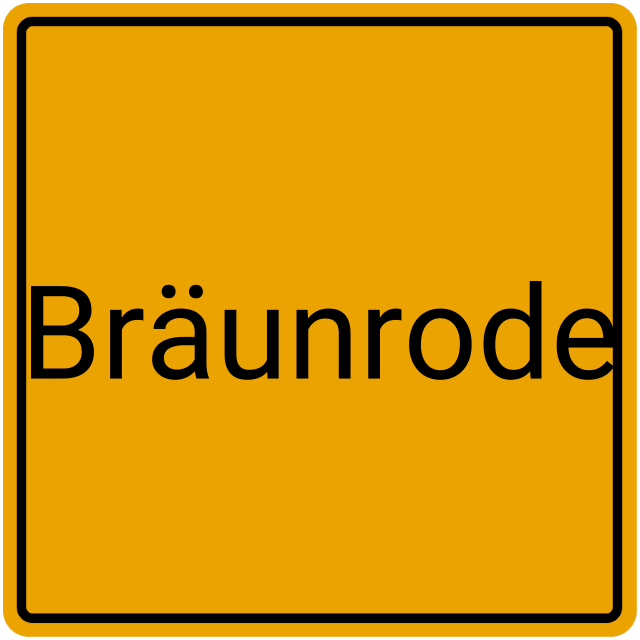 Meldebestätigung Bräunrode