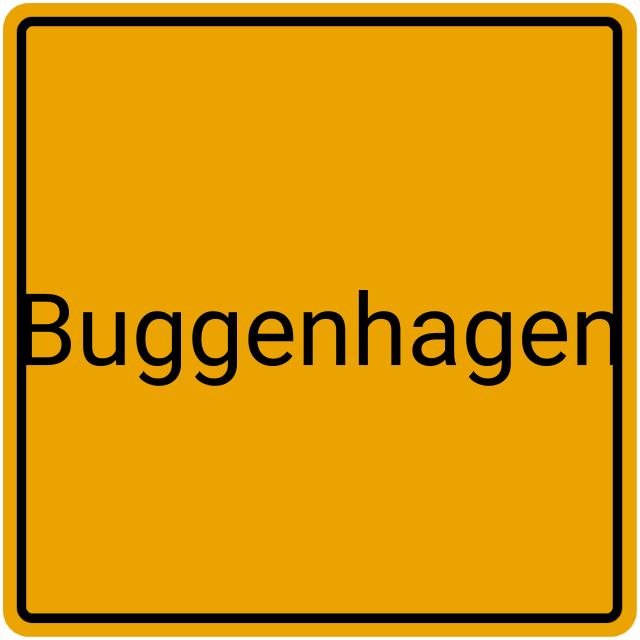 Meldebestätigung Buggenhagen