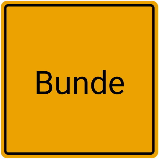 Meldebestätigung Bunde