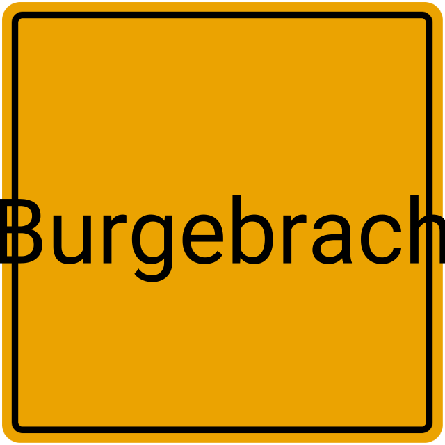 Meldebestätigung Burgebrach