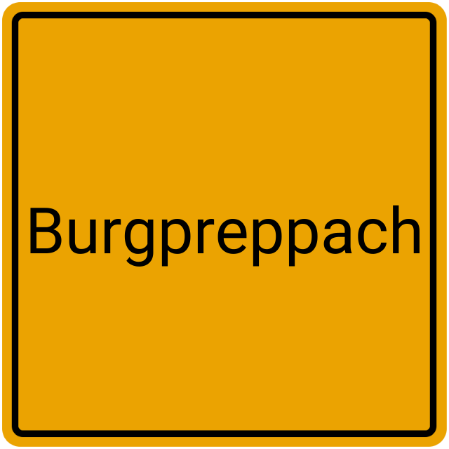 Meldebestätigung Burgpreppach