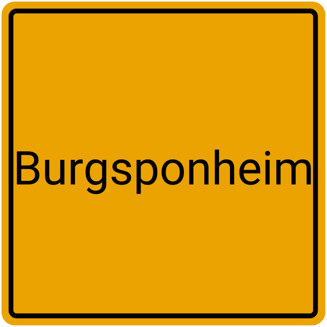 Meldebestätigung Burgsponheim