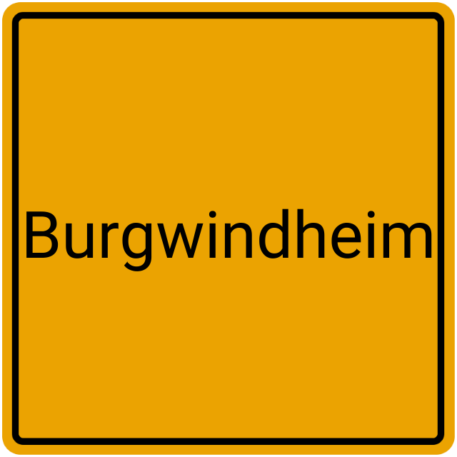 Meldebestätigung Burgwindheim