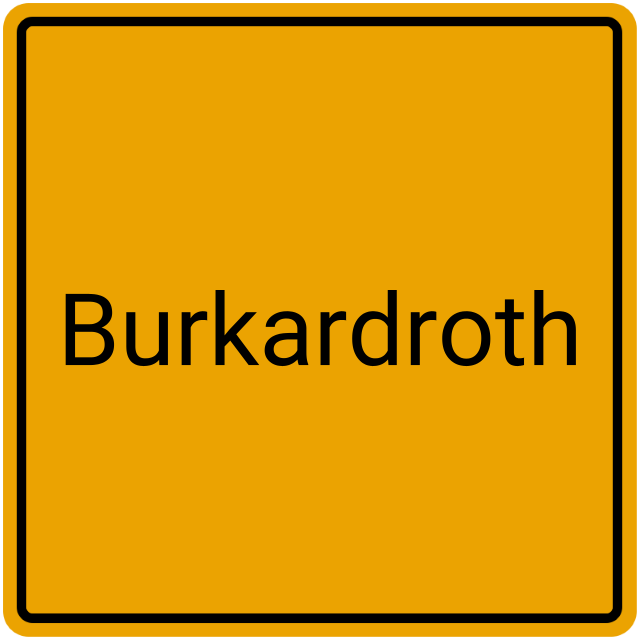 Meldebestätigung Burkardroth