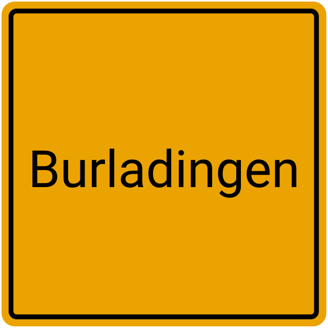 Meldebestätigung Burladingen