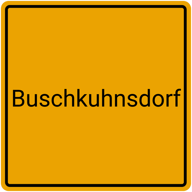 Meldebestätigung Buschkuhnsdorf