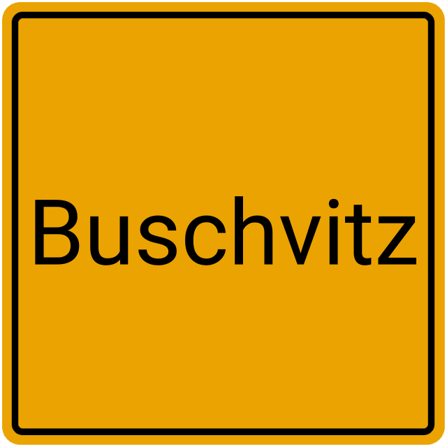 Meldebestätigung Buschvitz