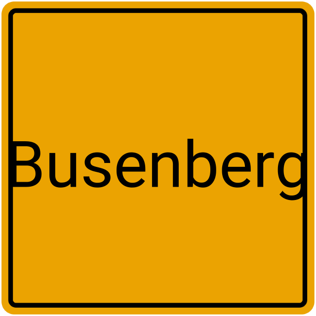 Meldebestätigung Busenberg