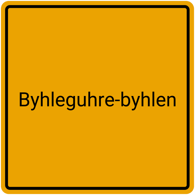 Meldebestätigung Byhleguhre-Byhlen