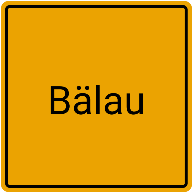 Meldebestätigung Bälau