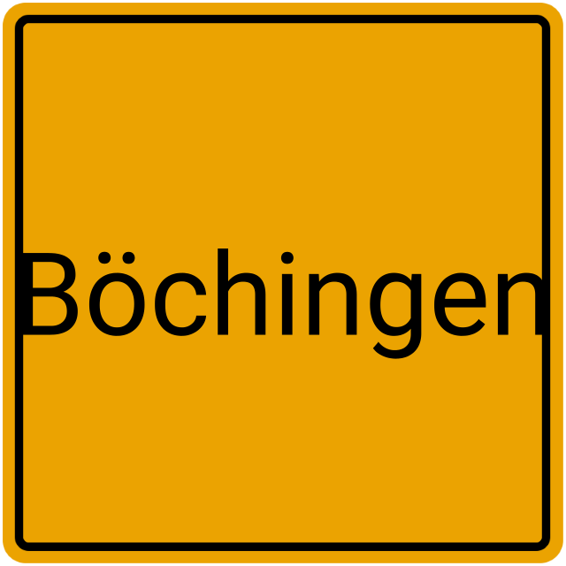 Meldebestätigung Böchingen