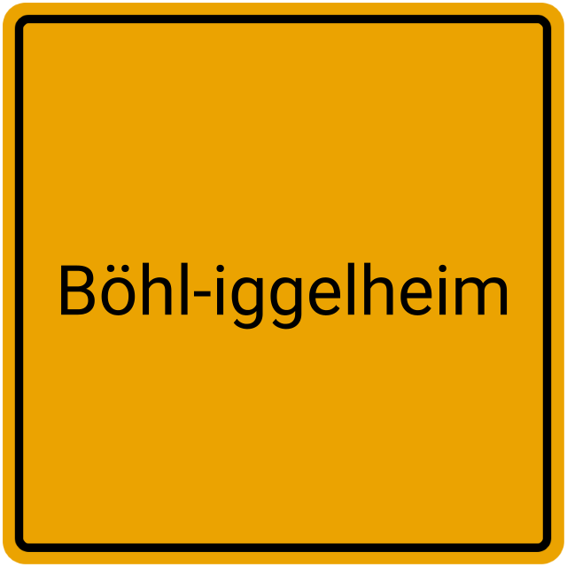 Meldebestätigung Böhl-Iggelheim