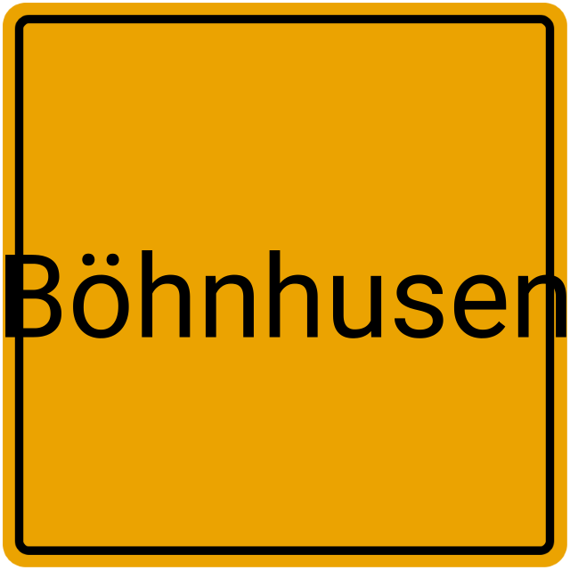 Meldebestätigung Böhnhusen