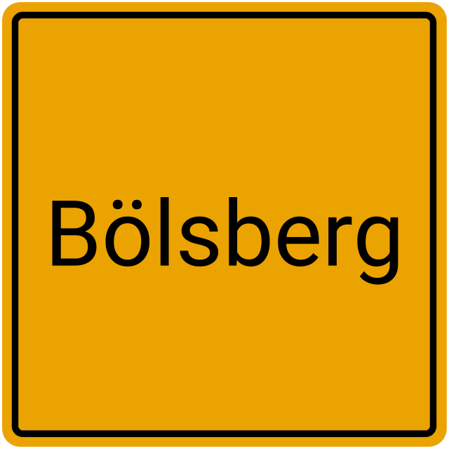 Meldebestätigung Bölsberg