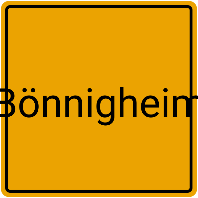 Meldebestätigung Bönnigheim