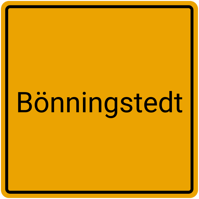 Meldebestätigung Bönningstedt