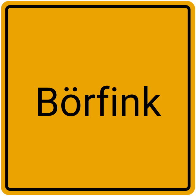 Meldebestätigung Börfink
