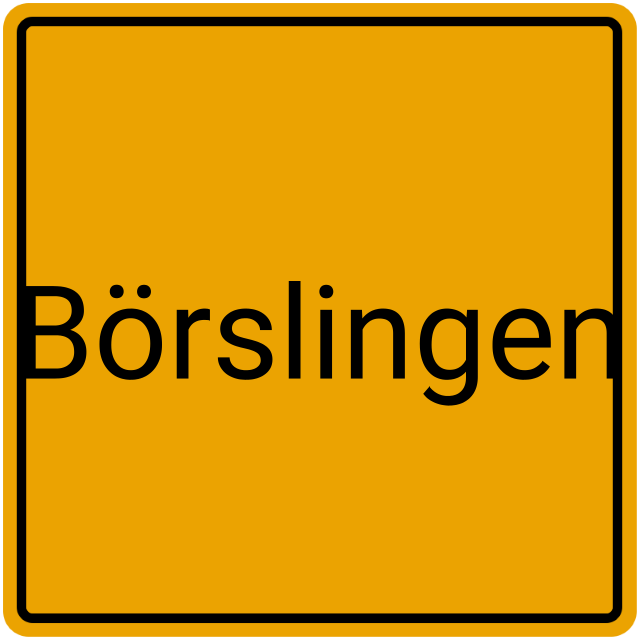 Meldebestätigung Börslingen