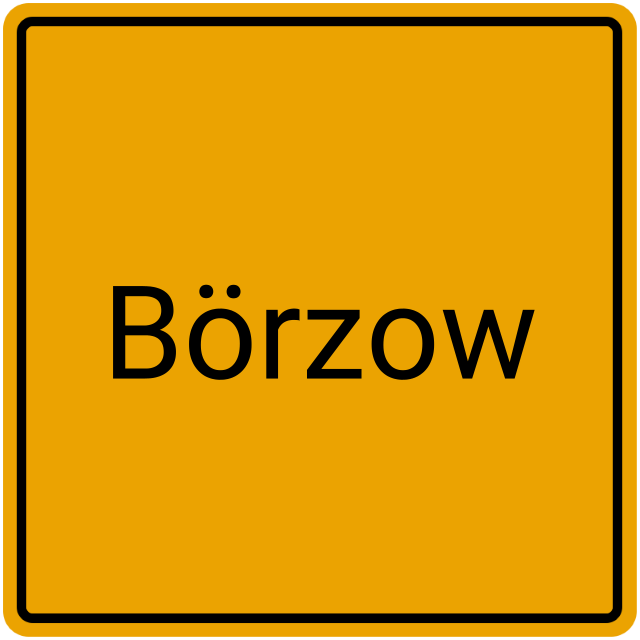 Meldebestätigung Börzow