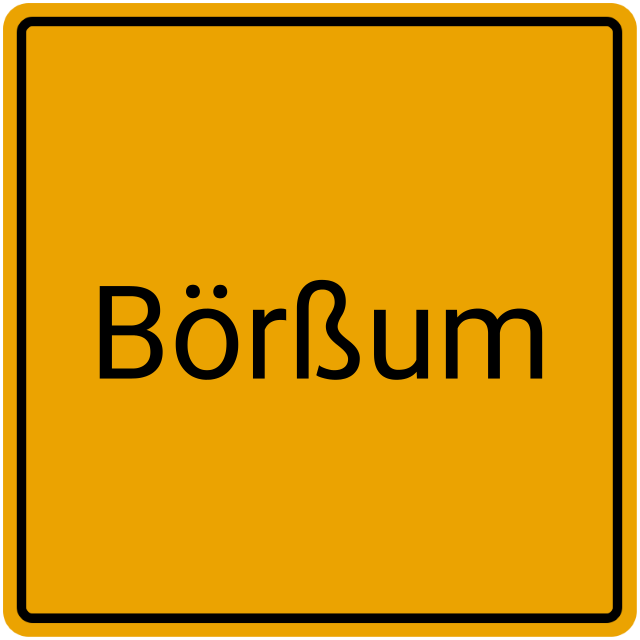 Meldebestätigung Börßum