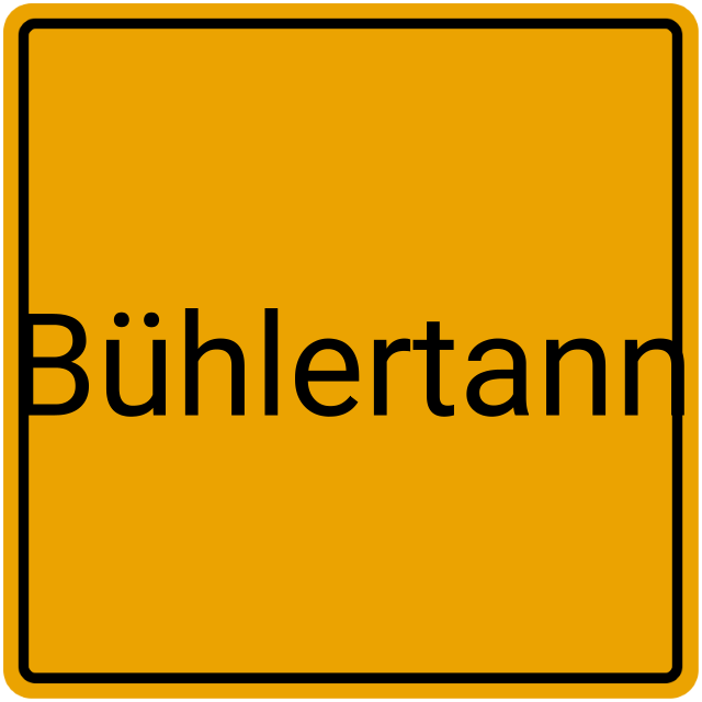 Meldebestätigung Bühlertann