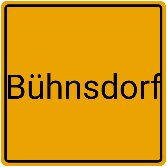 Meldebestätigung Bühnsdorf