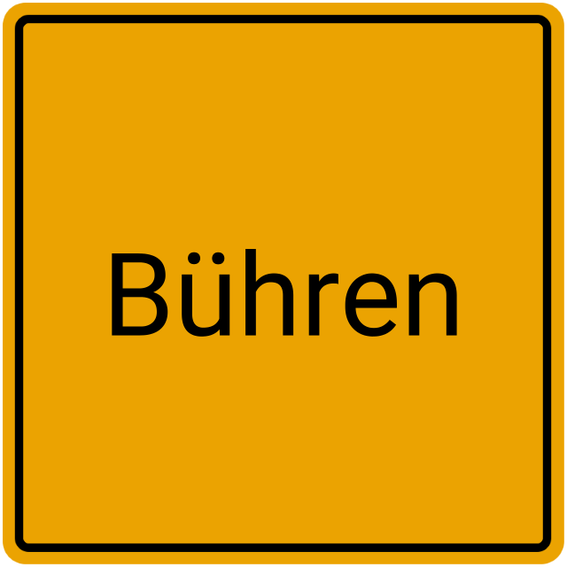 Meldebestätigung Bühren