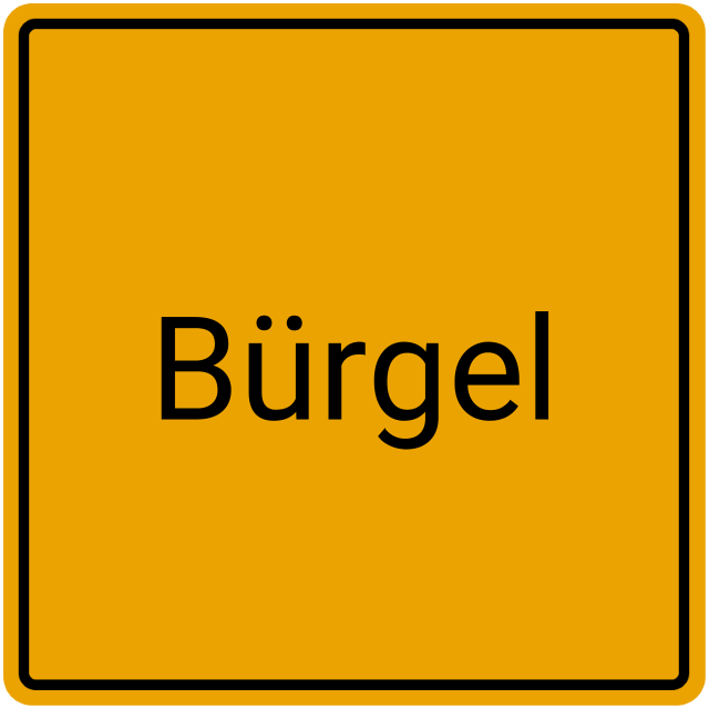 Meldebestätigung Bürgel