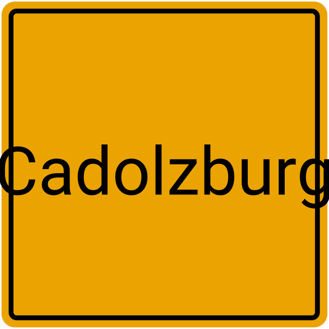 Meldebestätigung Cadolzburg