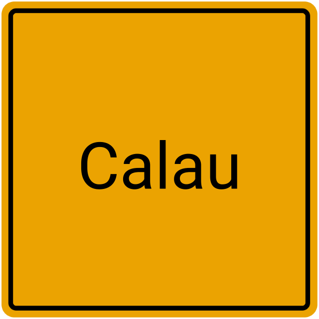 Meldebestätigung Calau