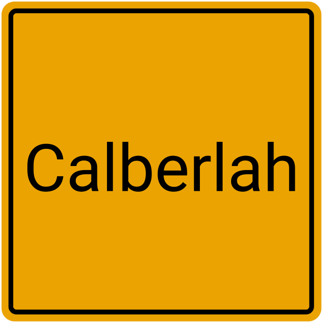 Meldebestätigung Calberlah