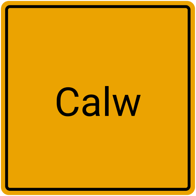 Meldebestätigung Calw