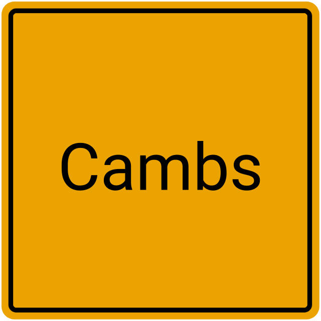 Meldebestätigung Cambs