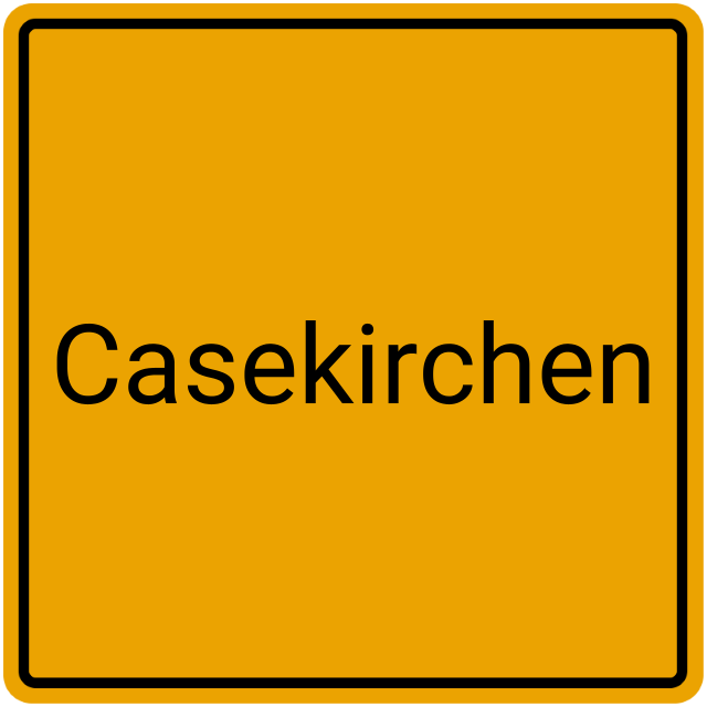 Meldebestätigung Casekirchen
