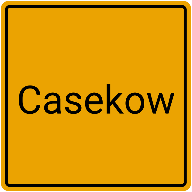 Meldebestätigung Casekow