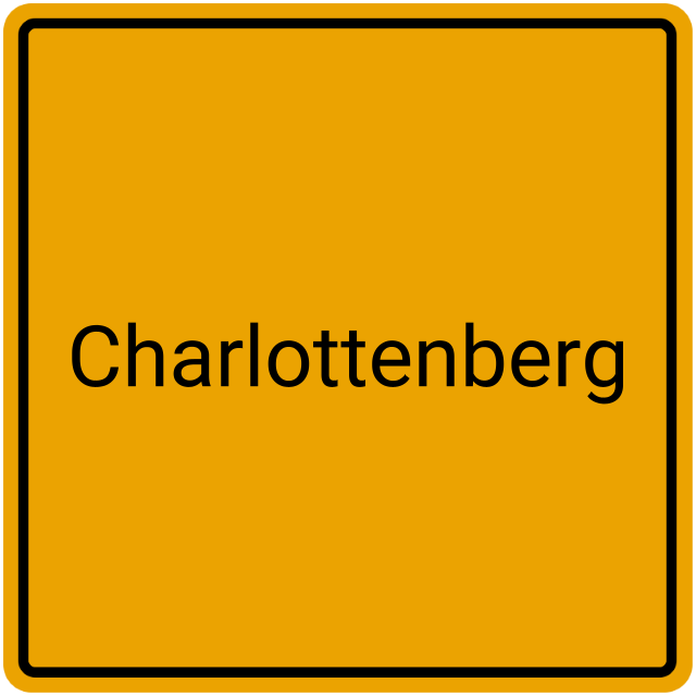 Meldebestätigung Charlottenberg