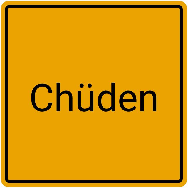 Meldebestätigung Chüden