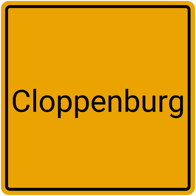 Meldebestätigung Cloppenburg