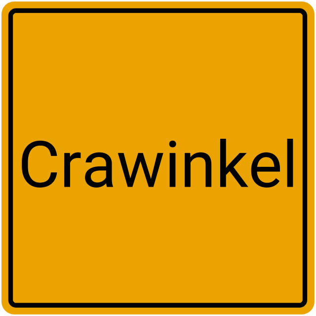 Meldebestätigung Crawinkel