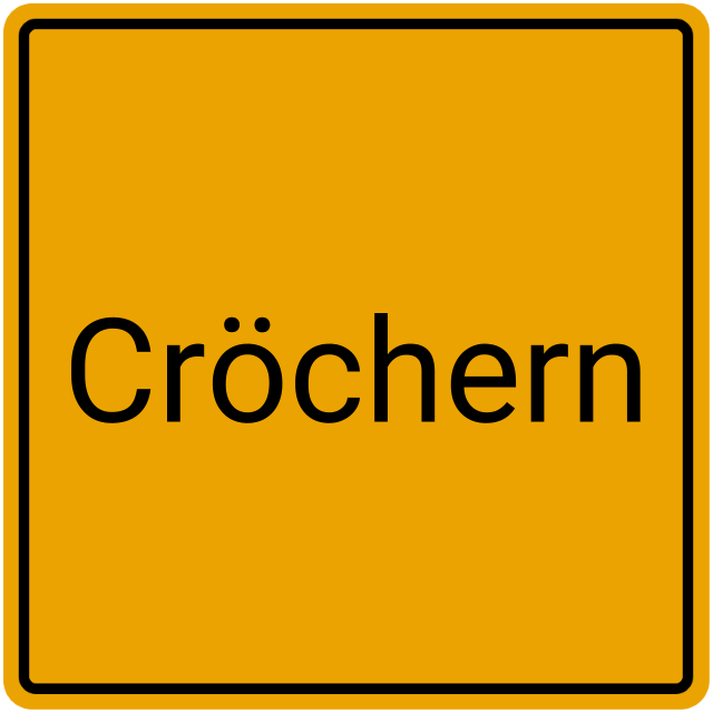 Meldebestätigung Cröchern