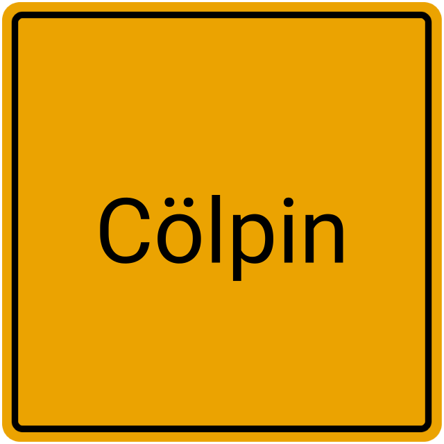 Meldebestätigung Cölpin