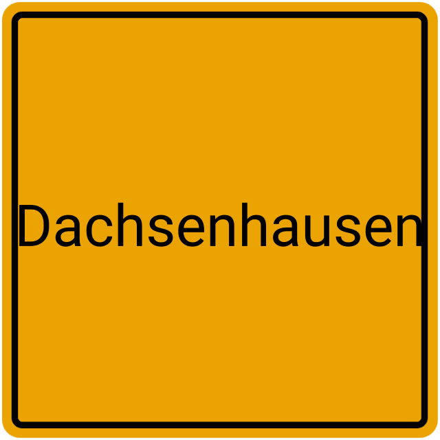 Meldebestätigung Dachsenhausen
