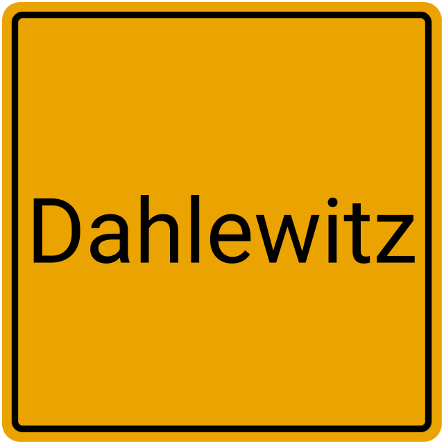 Meldebestätigung Dahlewitz