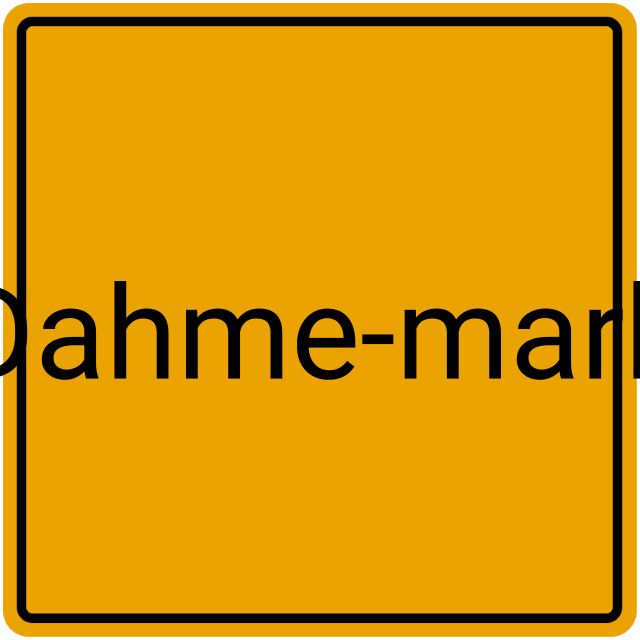 Meldebestätigung Dahme-Mark