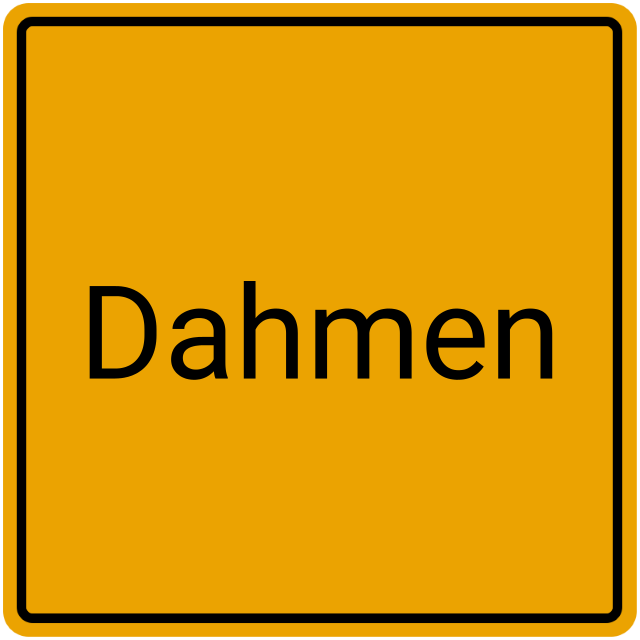 Meldebestätigung Dahmen