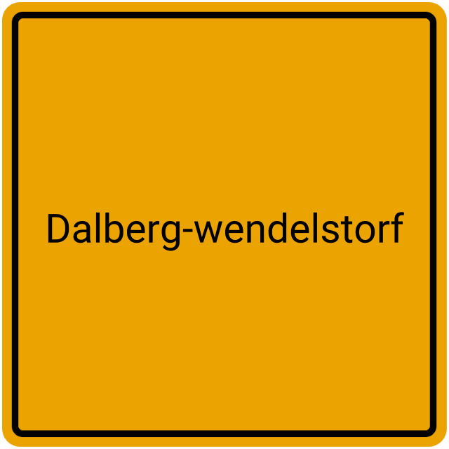 Meldebestätigung Dalberg-Wendelstorf