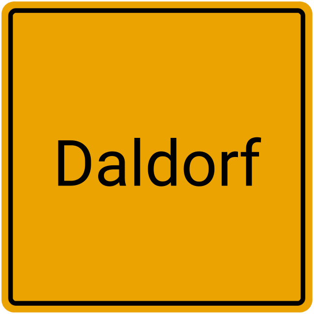 Meldebestätigung Daldorf